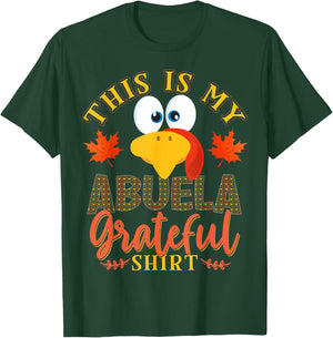 99 Gifts Funny Matching Thanksgiving For Family Women's Modern Thanksgiving Black T-Shirt - T-Shirt | Forest