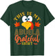 99 Gifts Funny Matching Thanksgiving For Family Women's Modern Thanksgiving Black T-Shirt - T-Shirt | Forest