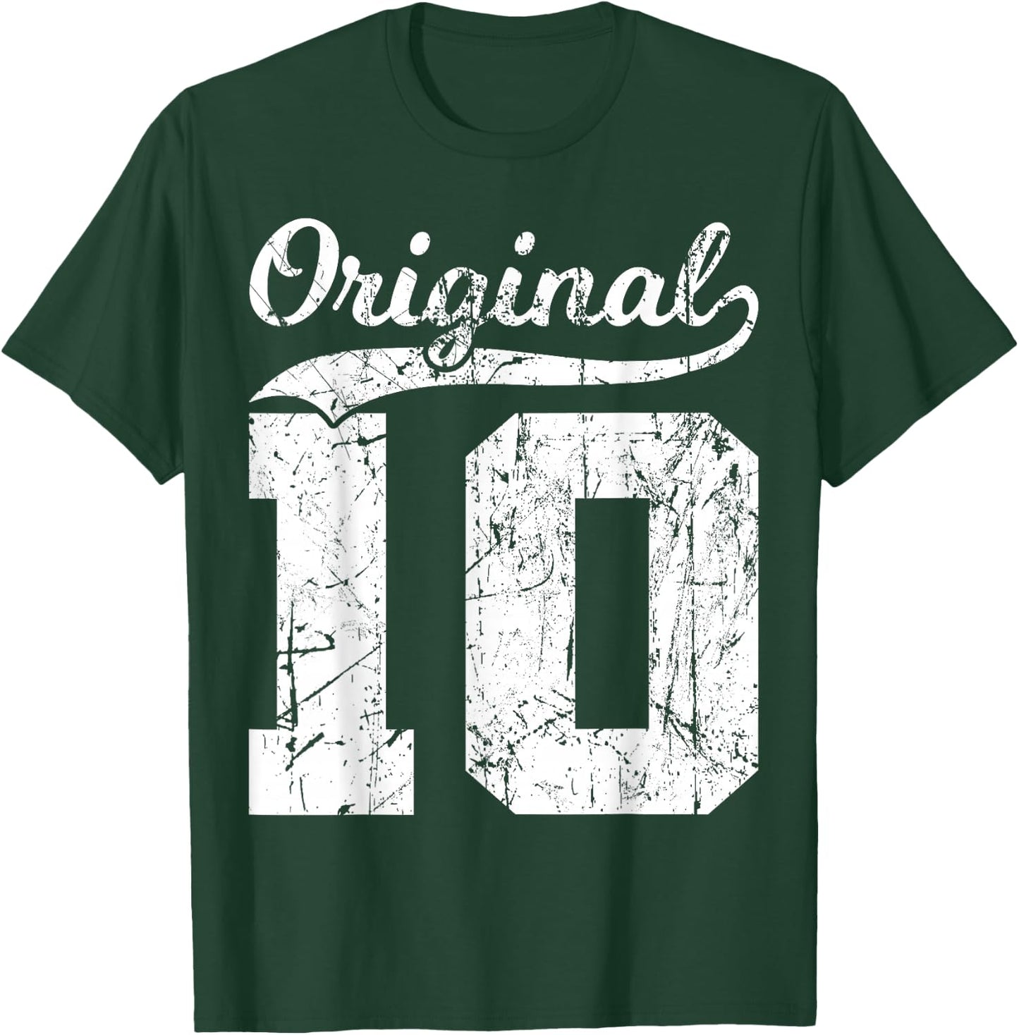 10 Original 14 Years Boy Girl Birthday , black T-Shirt - T-Shirt | Forest