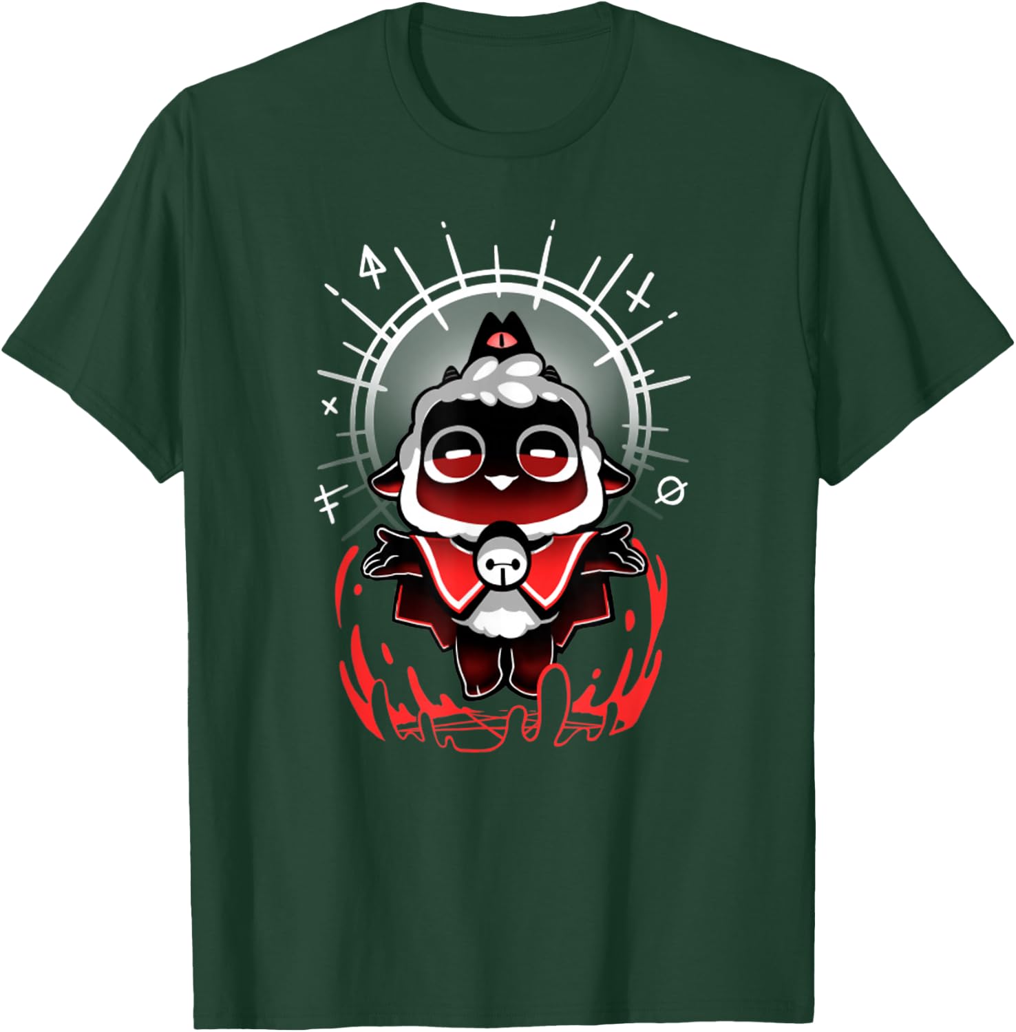 Join the Cult - Cult Of The Lamb Cute Gamer Cult Of The Lamb , Black, S T-Shirt - T-Shirt | Forest