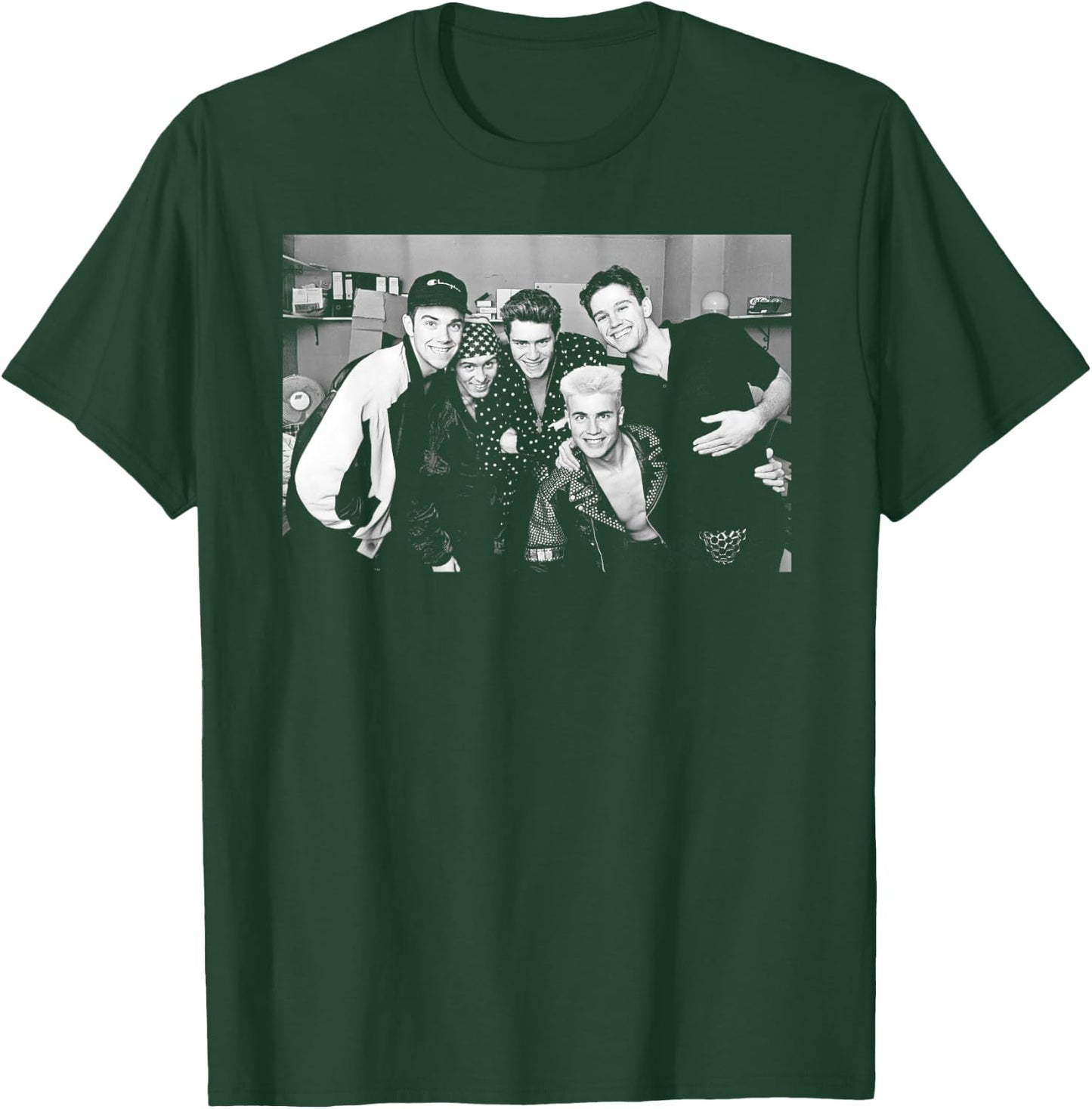 Take That Boyband Backstage Nightclub 1991 , black T-Shirt - T-Shirt | Forest