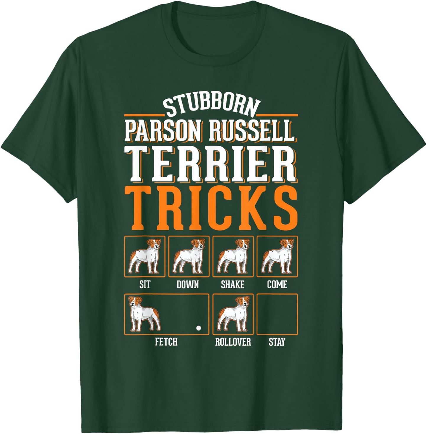 Parson Russell Terrier Dog Tricks T-Shirt - T-Shirt | Forest