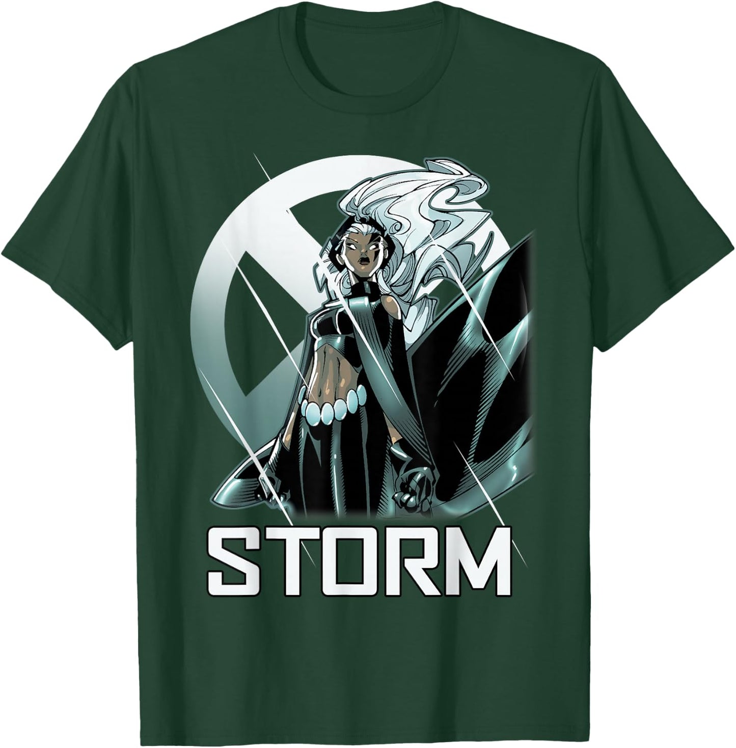 Marvel X-Men Storm The Calm Before Profile Graphic T-Shirt - T-Shirt | Forest