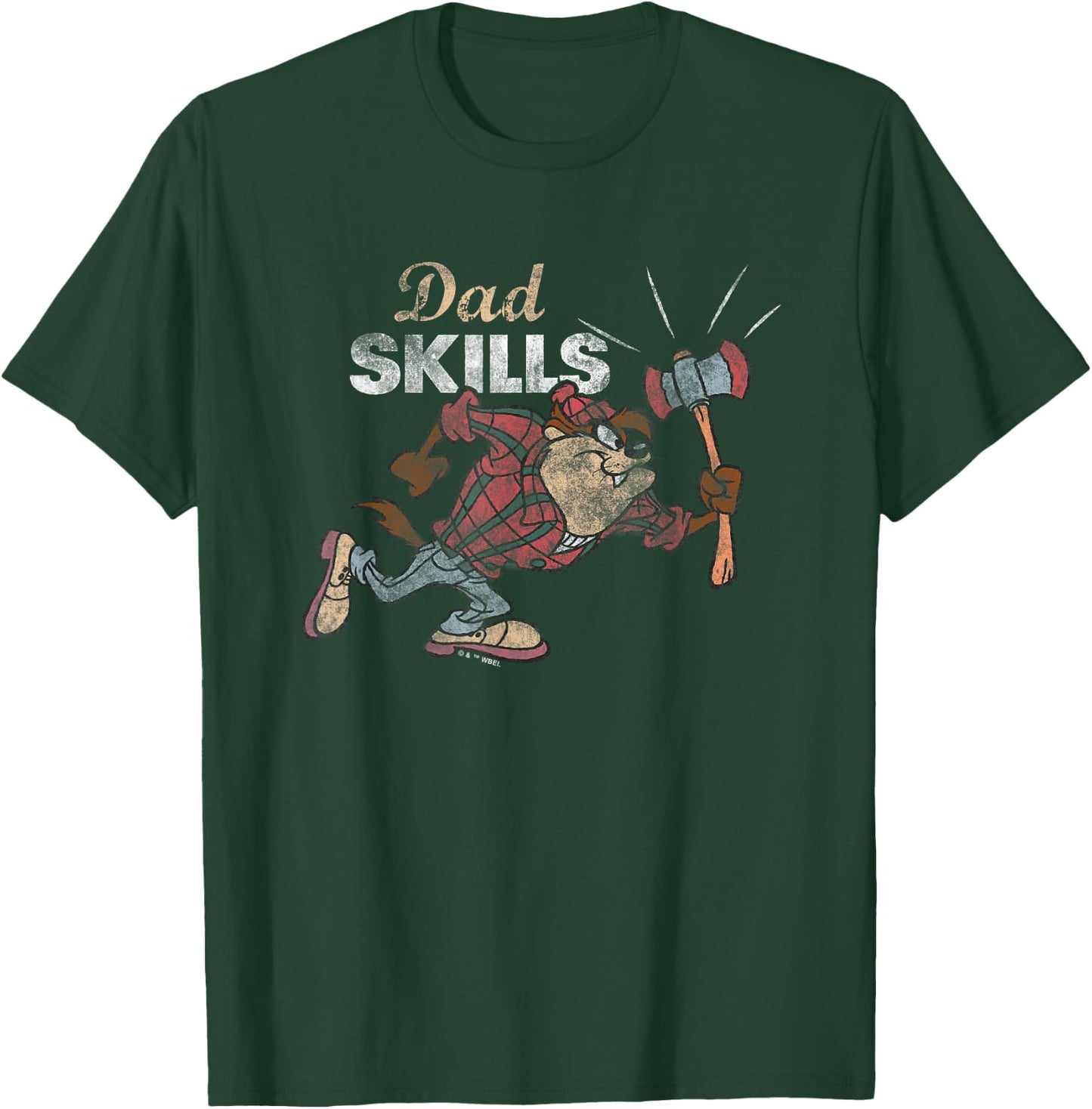 Looney Tunes Father's Day Taz Dad Skills T-Shirt - T-Shirt | Forest