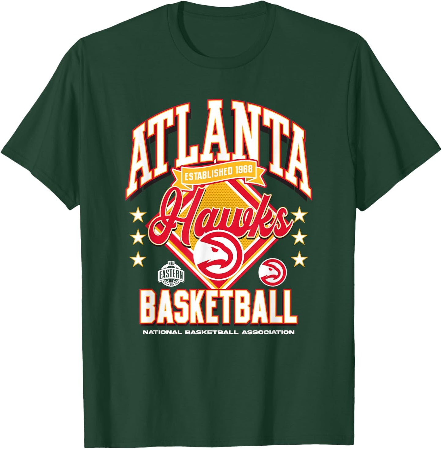 NBA Official Atlanta Hawks Tip Off T-Shirt - T-Shirt | Forest