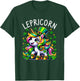 Lepricorn Shenanigans Clover St. Patricks Day St. Patrick T-Shirt - T-Shirt | Forest