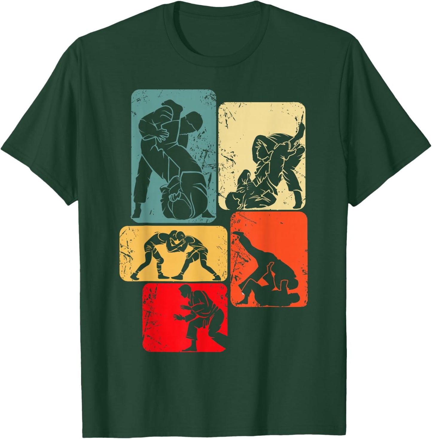 BJJ Jiu Jitsu T-Shirt - T-Shirt | Forest