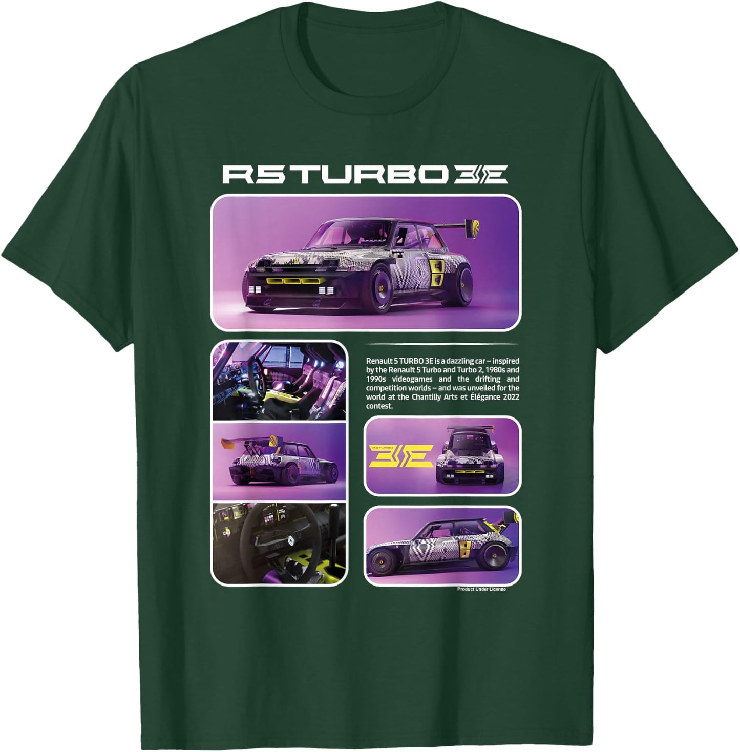 Renault R5 Turbo 3E Concept Car Electric T-Shirt - T-Shirt | Forest