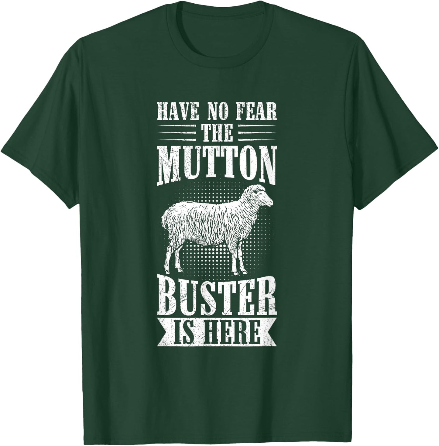 Sheep Riding Mutton Busting Quote for a Mutton Buster T-Shirt - T-Shirt | Forest