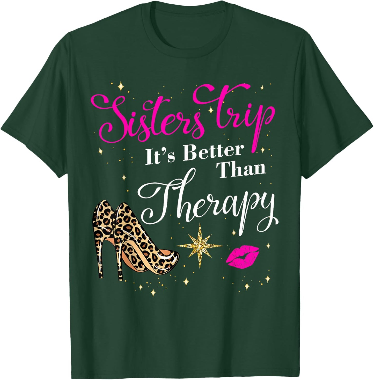 Girls Sisters Trip 2026 Nashville Las Vegas Weekend Birthday T-Shirt - T-Shirt | Forest