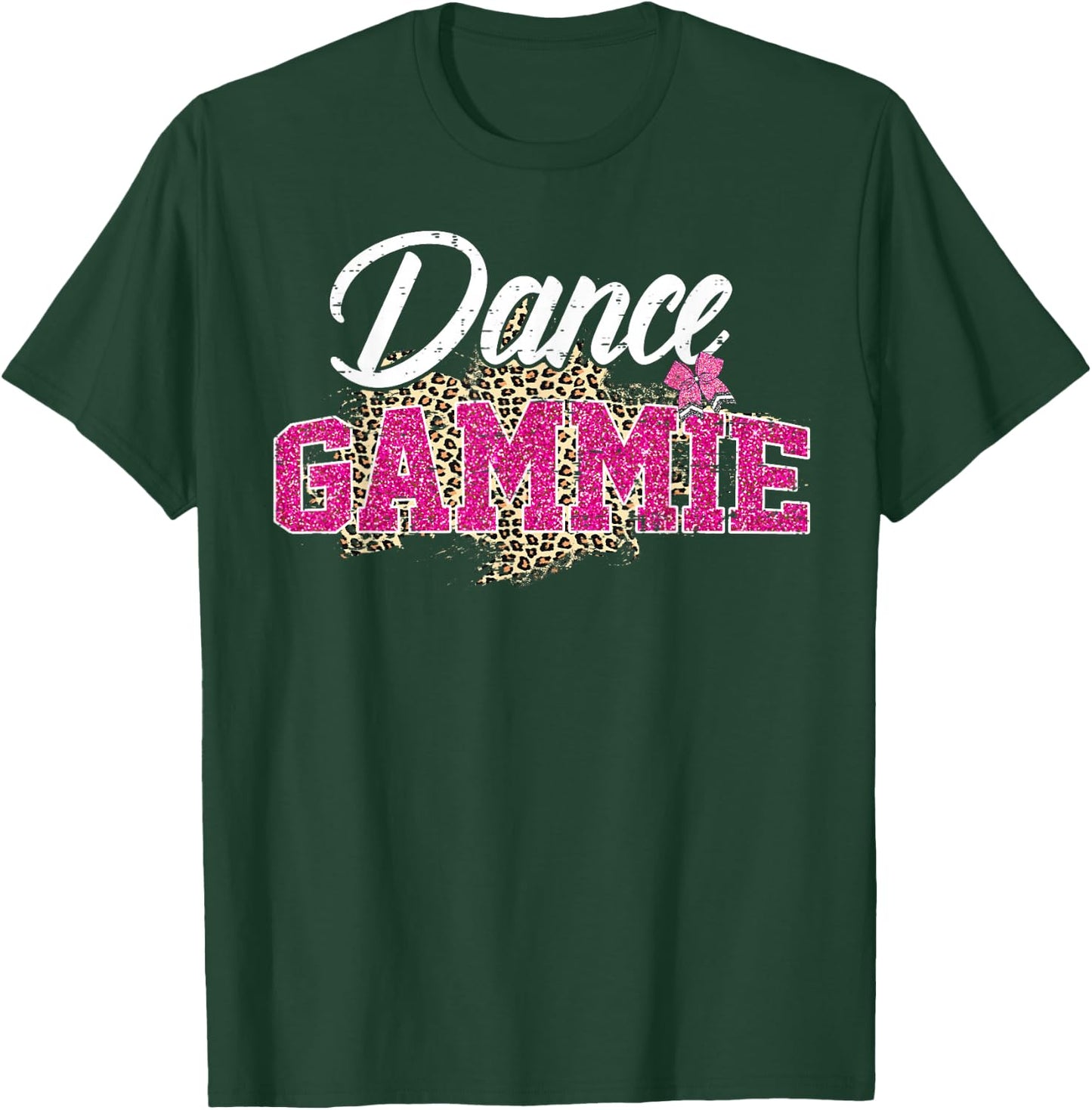 Dance Gammie Leopard Funny Dancing Gammie Mother's Day T-Shirt - T-Shirt | Forest