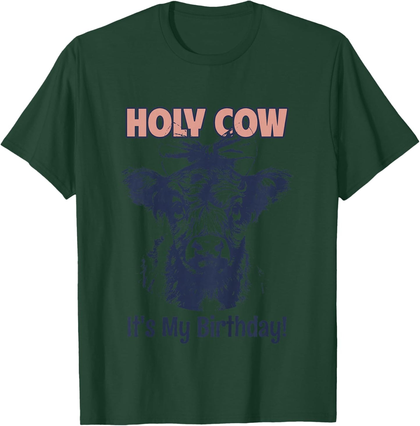 Bday Moo Kids T-Shirt - T-Shirt | Forest