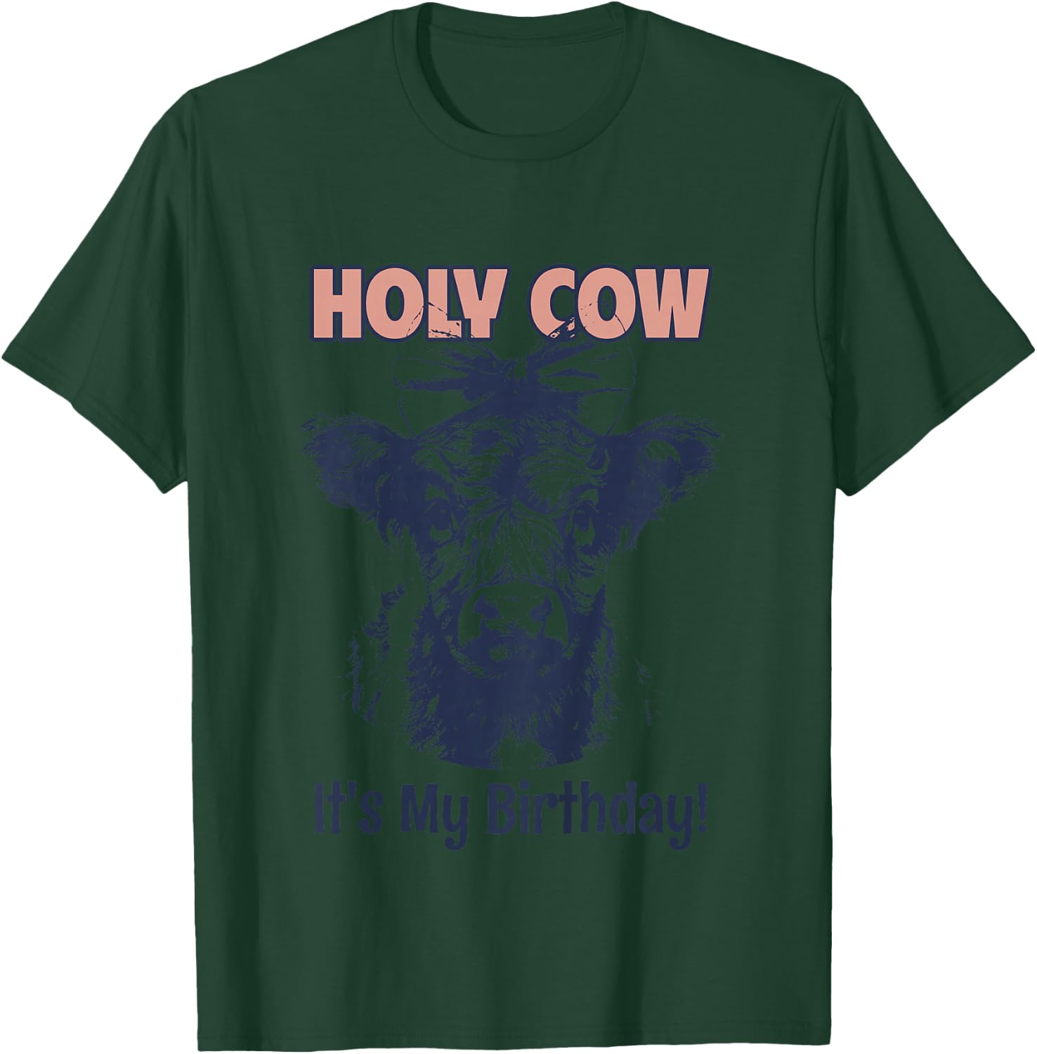 Bday Moo Kids T-Shirt - T-Shirt | Forest