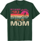 My Favorite Ski Buddies Call Me Mom Vintage Father's Day T-Shirt - T-Shirt | Forest