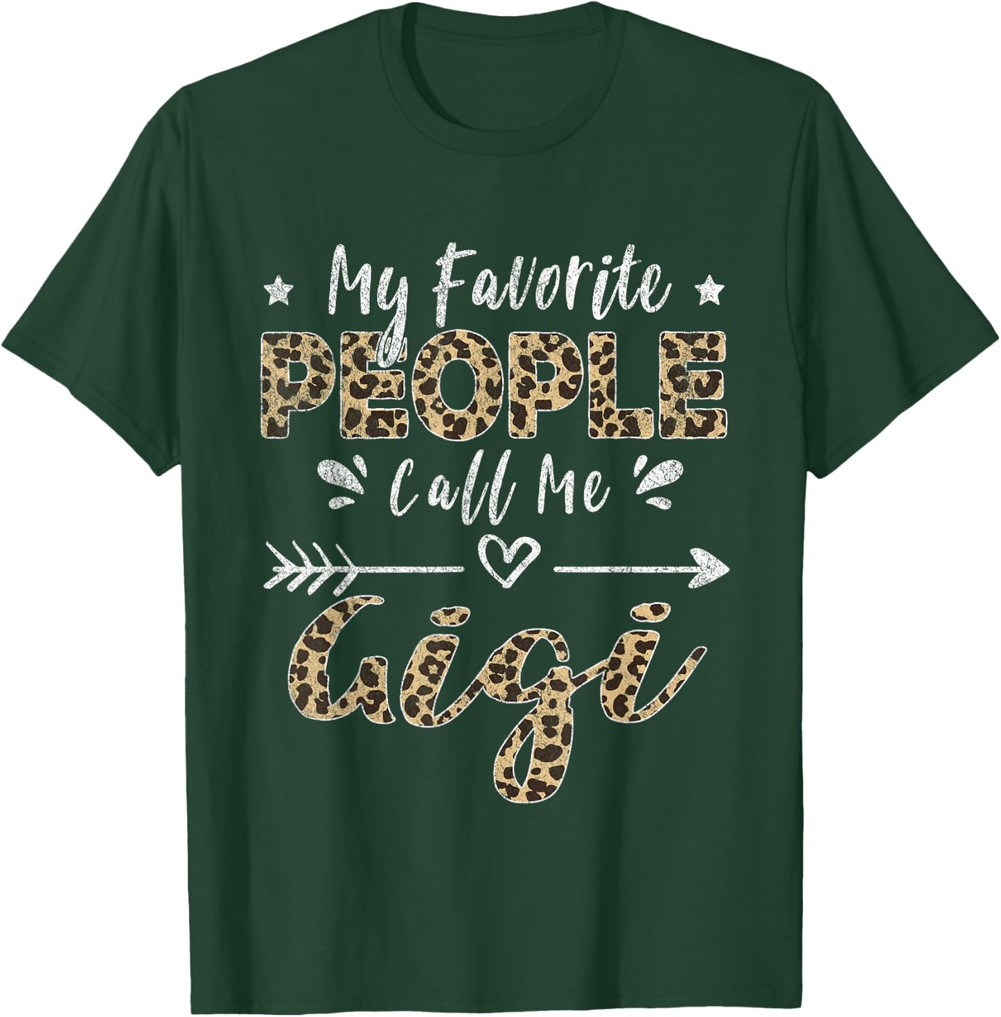 My Favorite People Call Me Gigi Leopard T-Shirt - T-Shirt | Forest