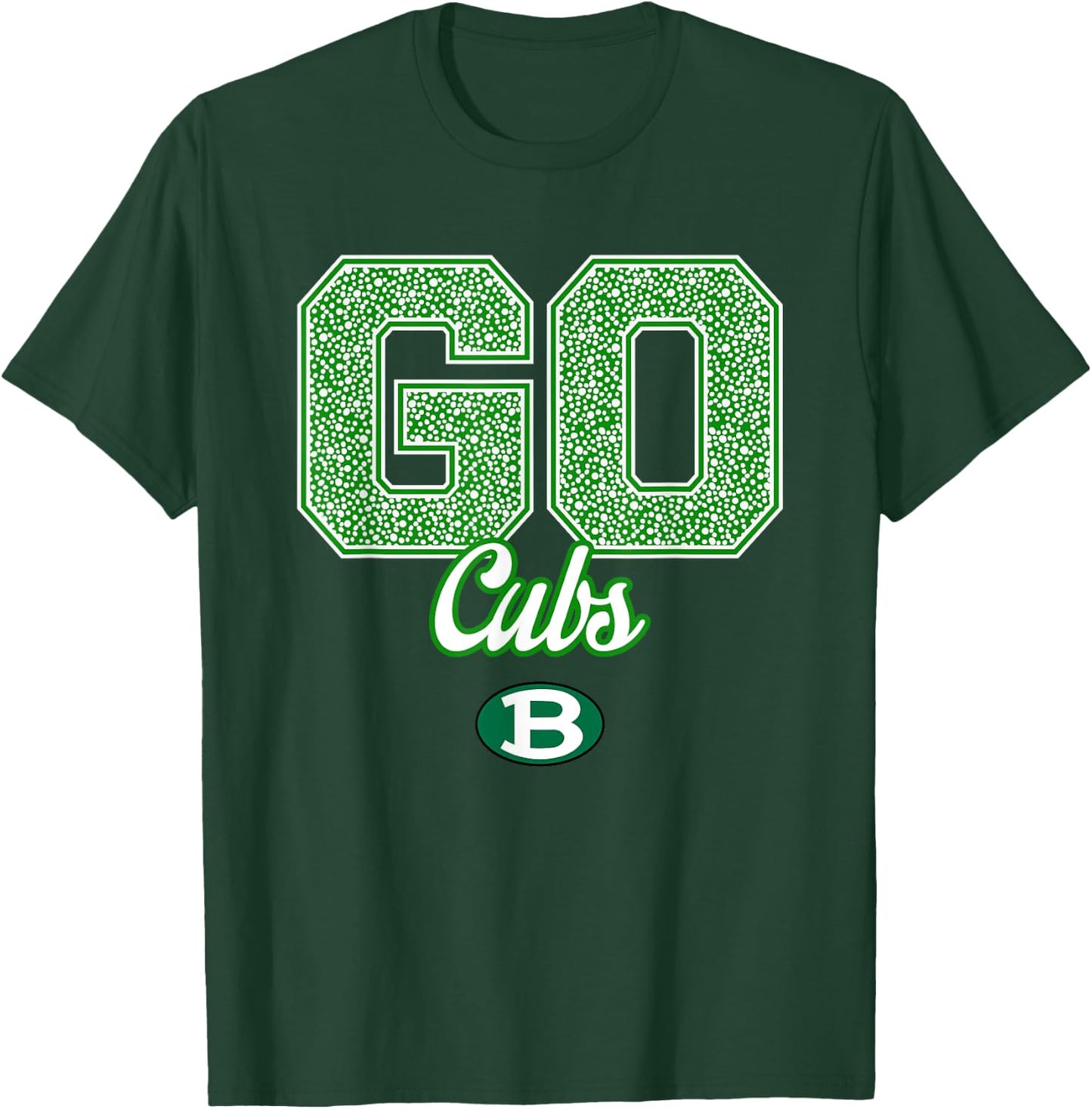Brenham Cubs Logo GO! School Pride HS T-Shirt - T-Shirt | Forest