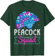 Peacock Squad Design for a Peacock expert T-Shirt - T-Shirt | Forest