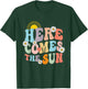 Here Comes The Sun Summer Vacation Beach Family Matching T-Shirt - T-Shirt | Forest