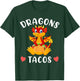 Dragons Love Tacos Shirt for Kids Girls Boys T-Shirt - T-Shirt | Forest