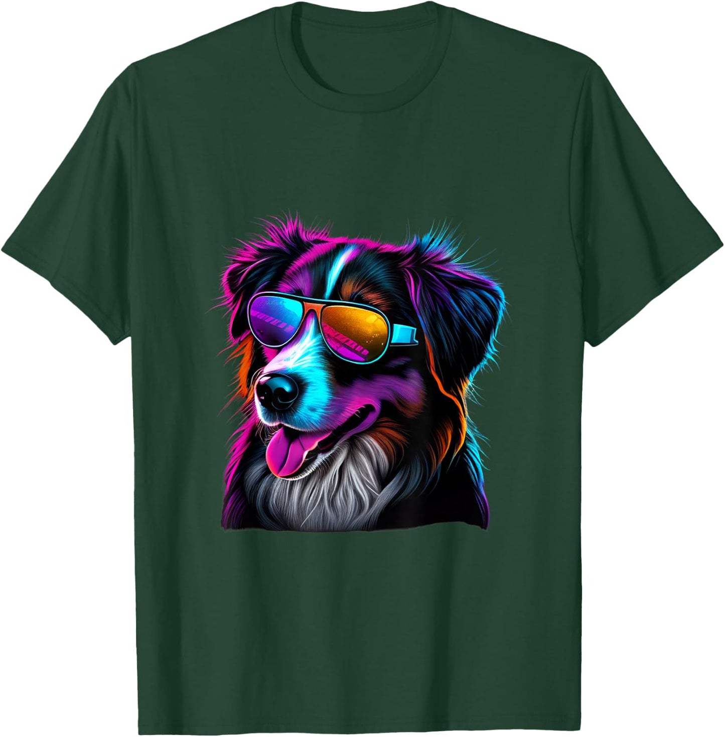 Australian Shepherd Dogs Australian Shepherds T-Shirt - T-Shirt | Forest