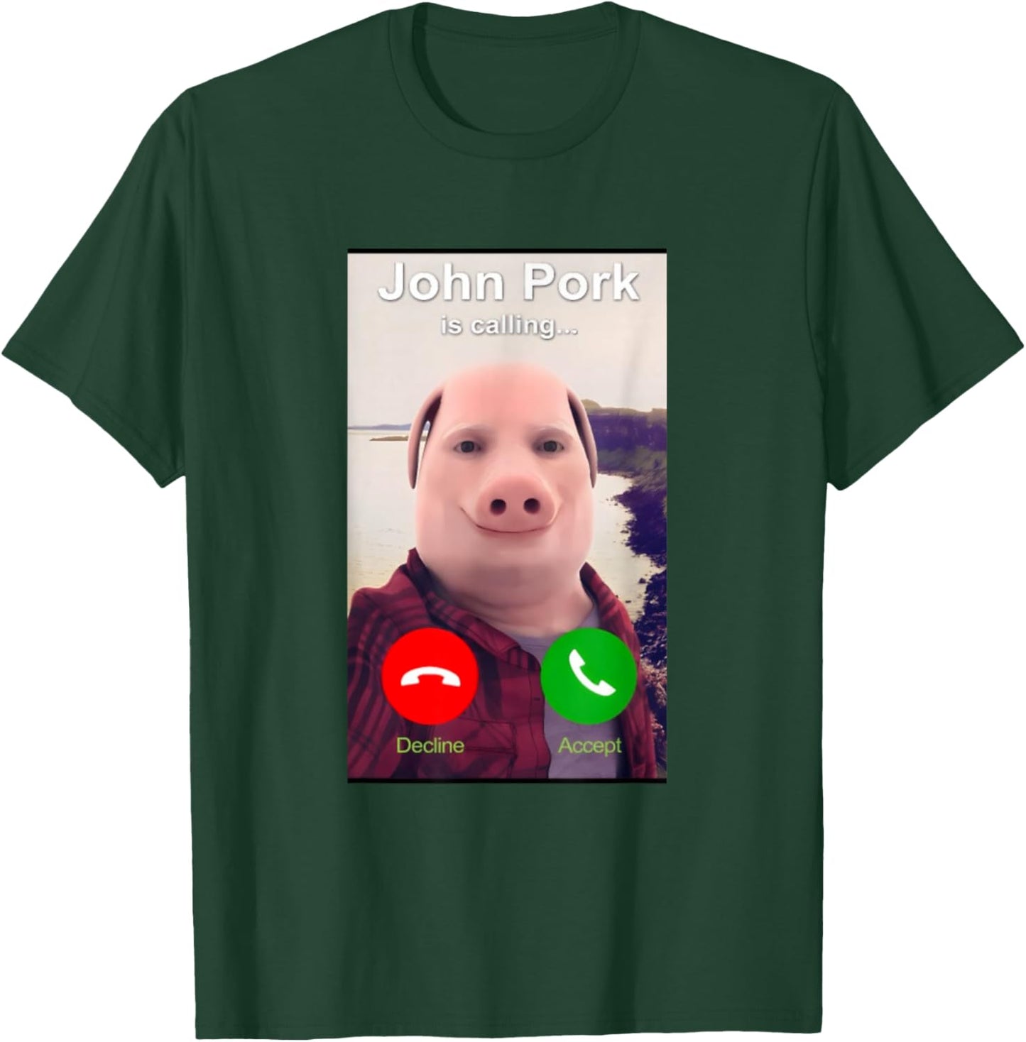 Meme Funny Genz by John Pork , Black, S T-Shirt - T-Shirt | Forest