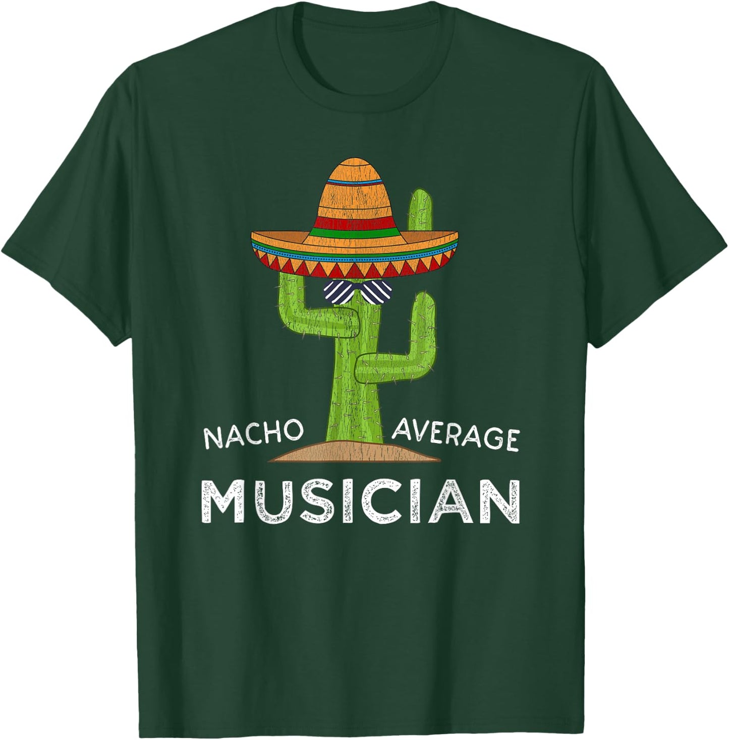 Funny Musician T-Shirt - T-Shirt | Forest