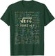 Maths Birthday Gift - 16 Years Formula 16 Birthday T-Shirt - T-Shirt | Forest