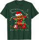 Christmas Teddy Bear Holiday Girls, Boys, Men and Women T-Shirt - T-Shirt | Forest
