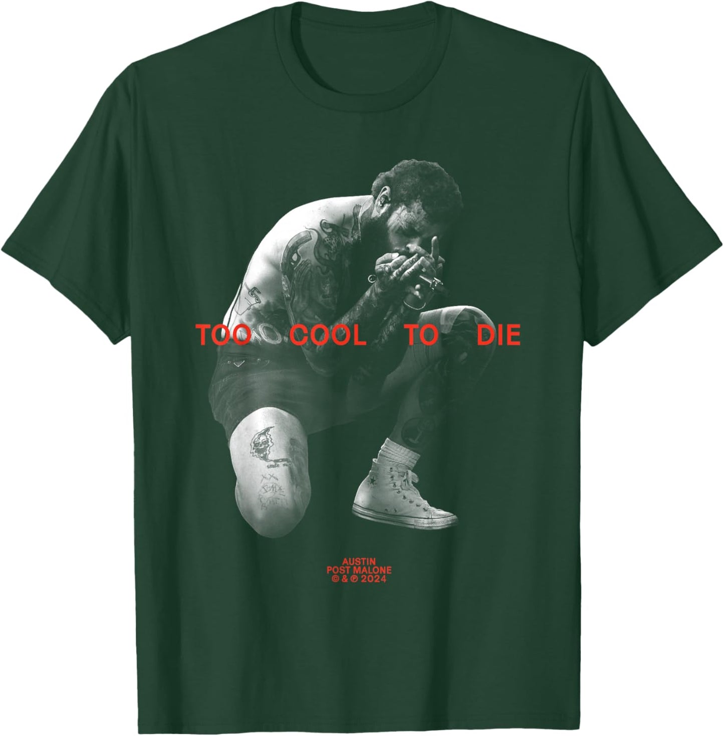 Post Malone Official Too Cool to Die T-Shirt - T-Shirt | Forest