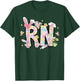 Registered Nurse RN Happy Easer Bunny Egg Girl Women T-Shirt - T-Shirt | Forest