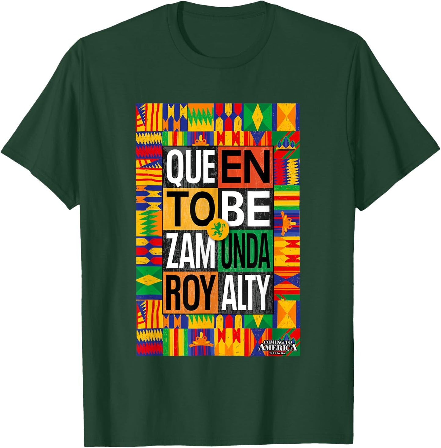 Coming To America Queen To Be Zamunda Royalty T-Shirt - T-Shirt | Forest
