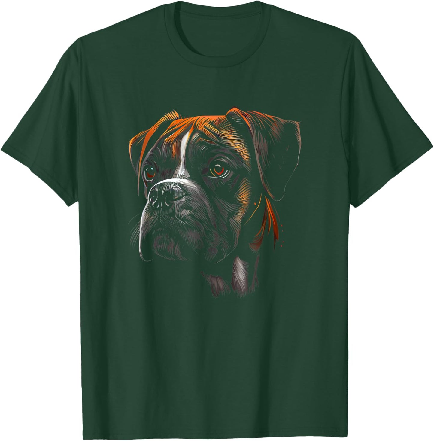 Boxer Dog T-Shirt - T-Shirt | Forest