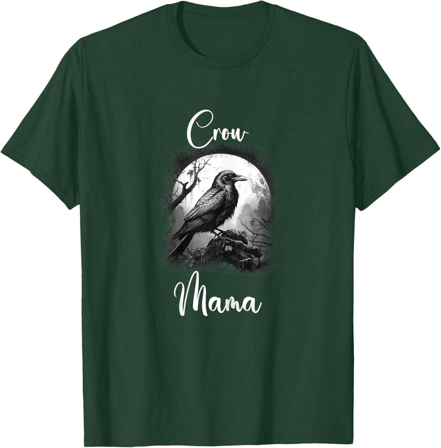 Crow Mama Shirt Crow Mom I Love Crows Crow Lover T-Shirt - T-Shirt | Forest
