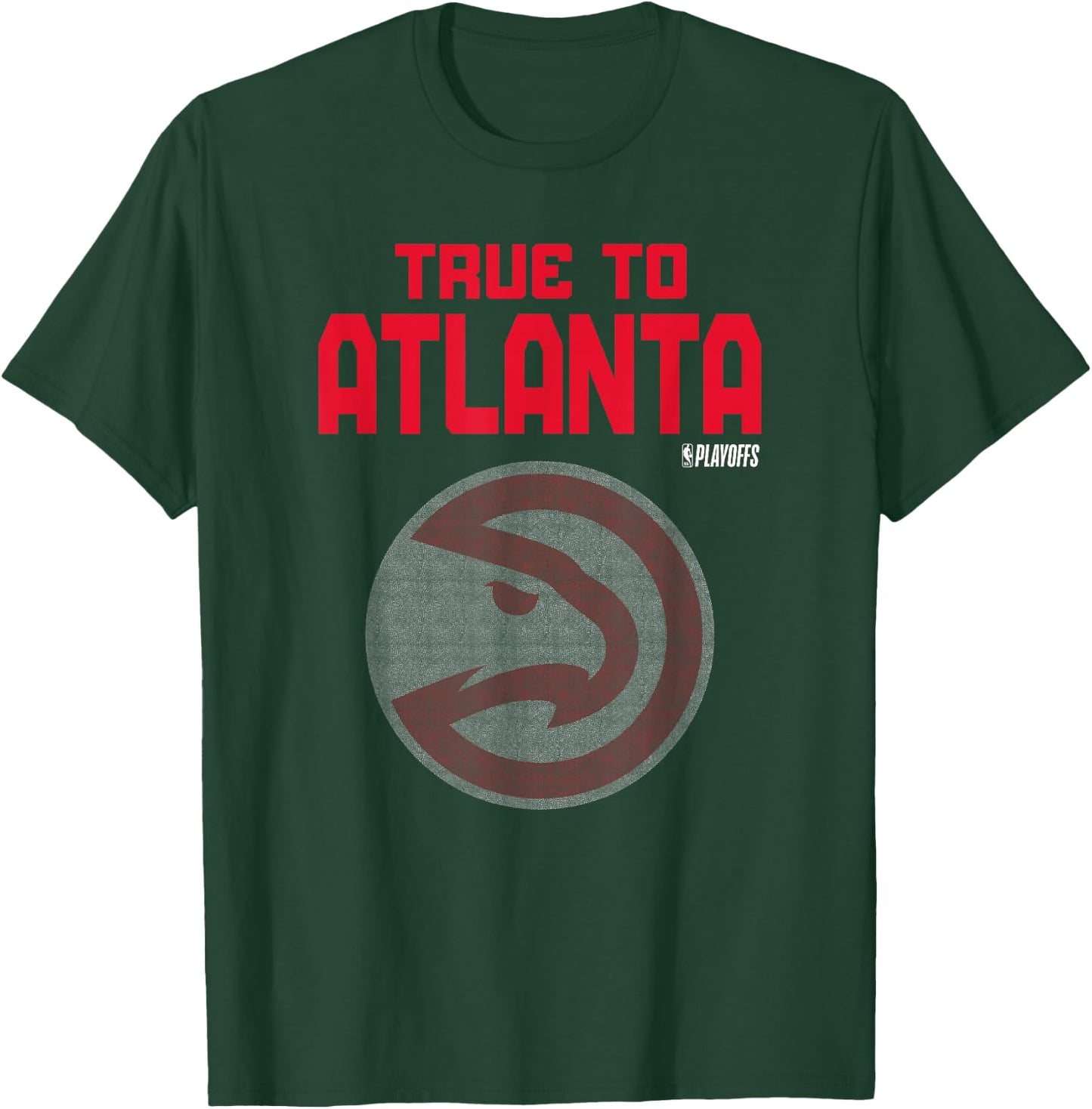 NBA 2026 Playoffs Mantra Hawks Billboard T-Shirt - T-Shirt | Forest