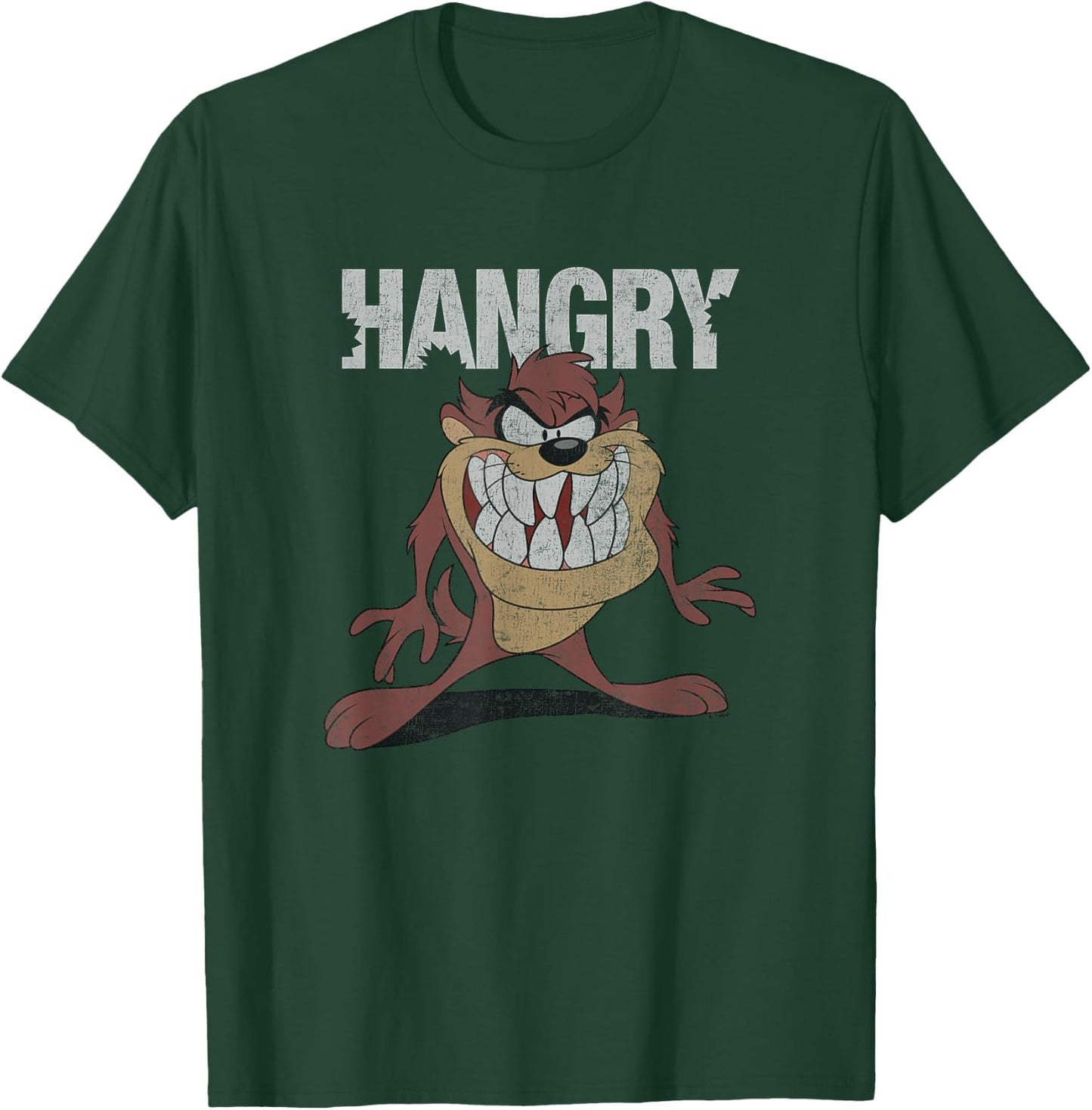 Looney Tunes Hangry Tasmanian Devil Big Chest Retro Portrait T-Shirt - T-Shirt | Forest