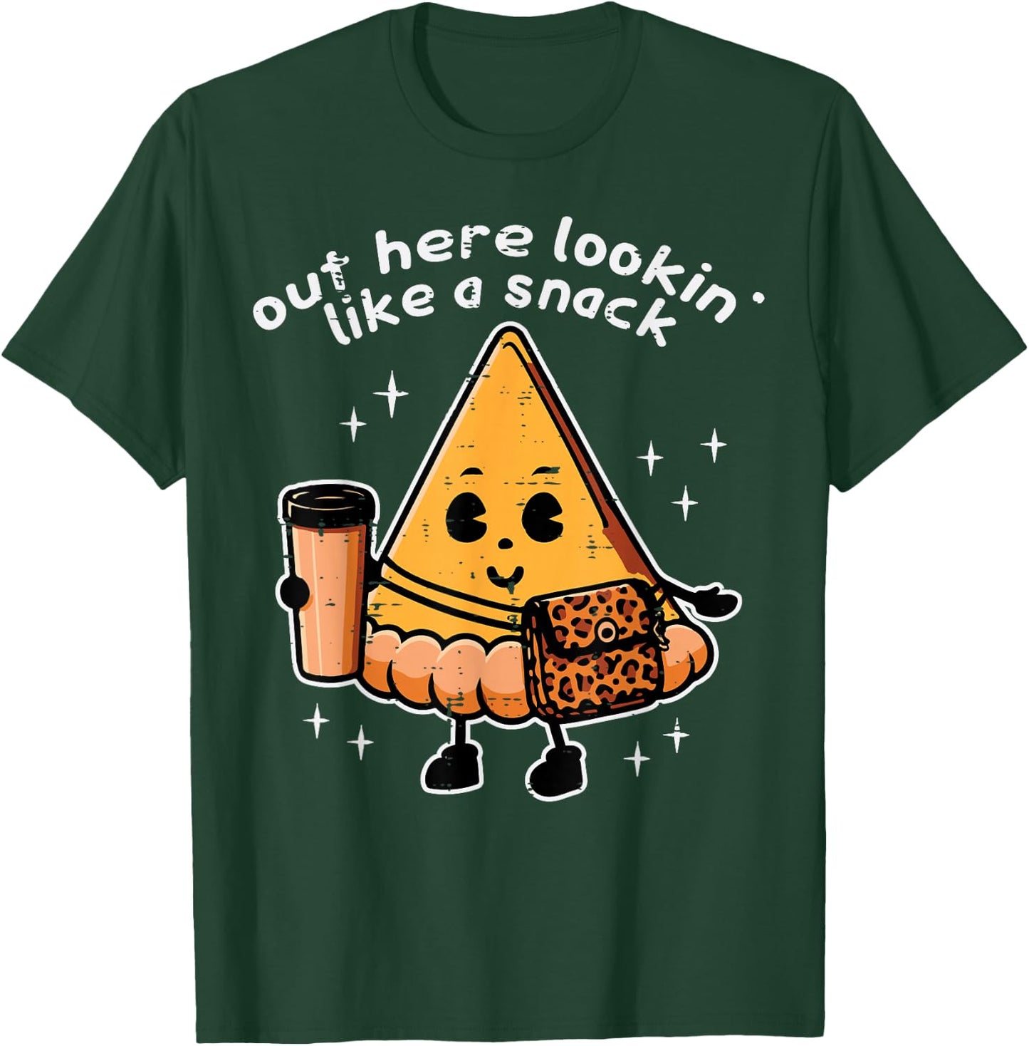 Thanksgiving Pumpkin Pie Lookin Like Snack Women Kids Men T-Shirt - T-Shirt | Forest