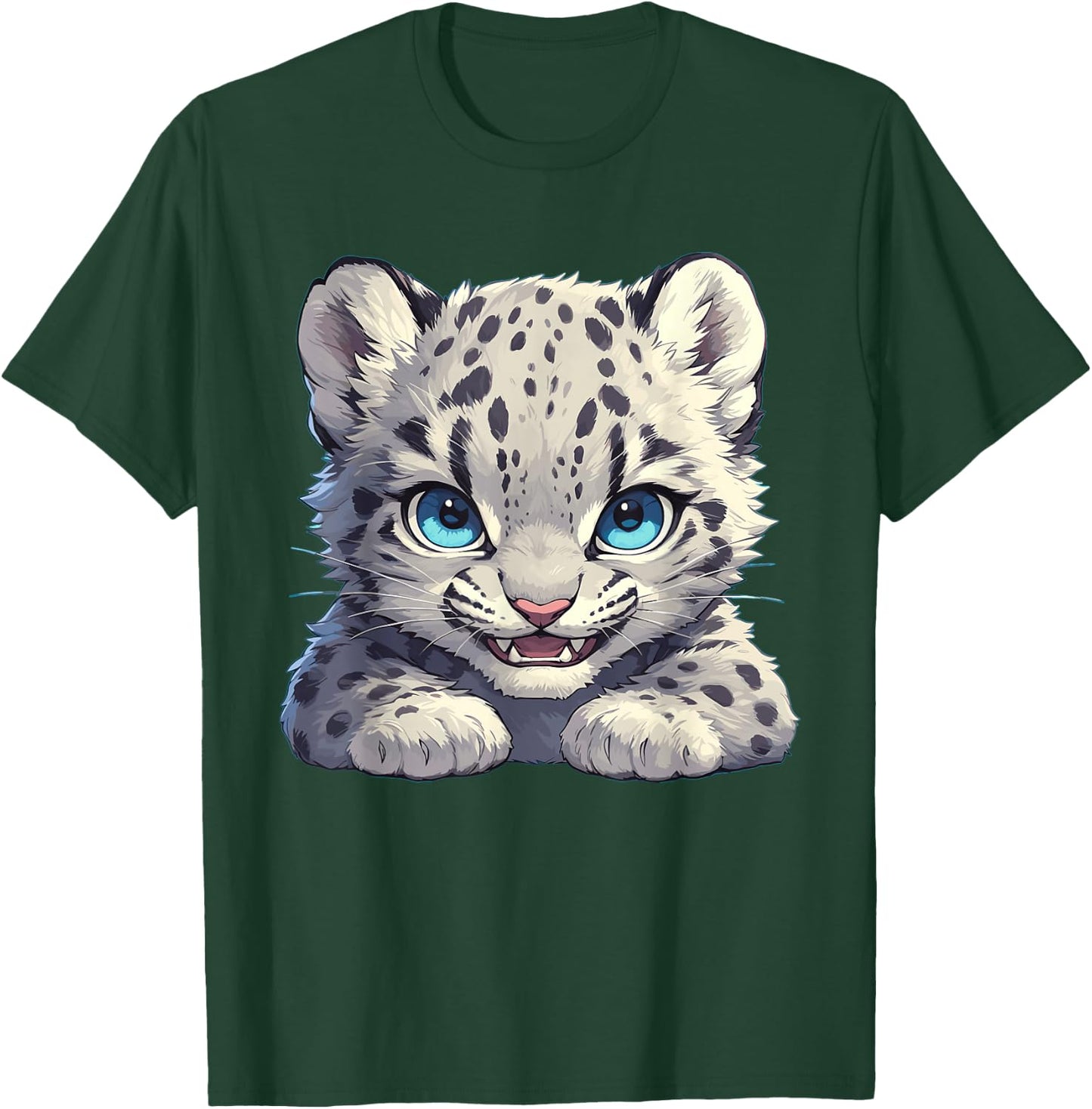 Snow Leopards Lovers Snow Leopard T-Shirt - T-Shirt | Forest