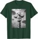 Funny Graphic Giraffe Selfi with UFOs Meme T-Shirt - T-Shirt | Forest
