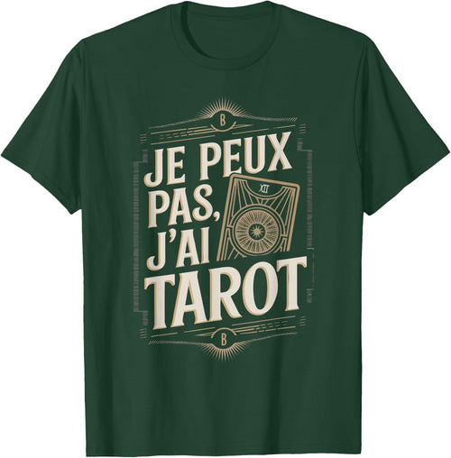 Je Peux Pas J'ai Tarot Man Funny Gift