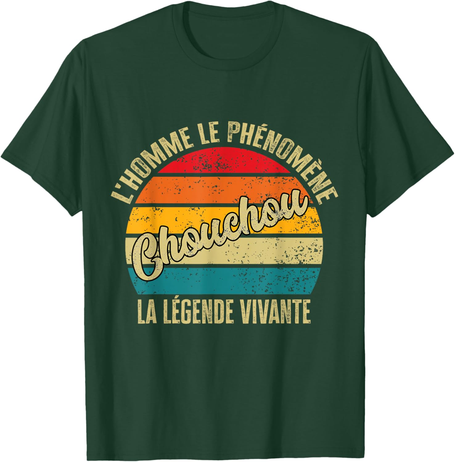Scrunchie Gift Personalized Humor Man The Legend Living , Black, S T-Shirt - T-Shirt | Forest