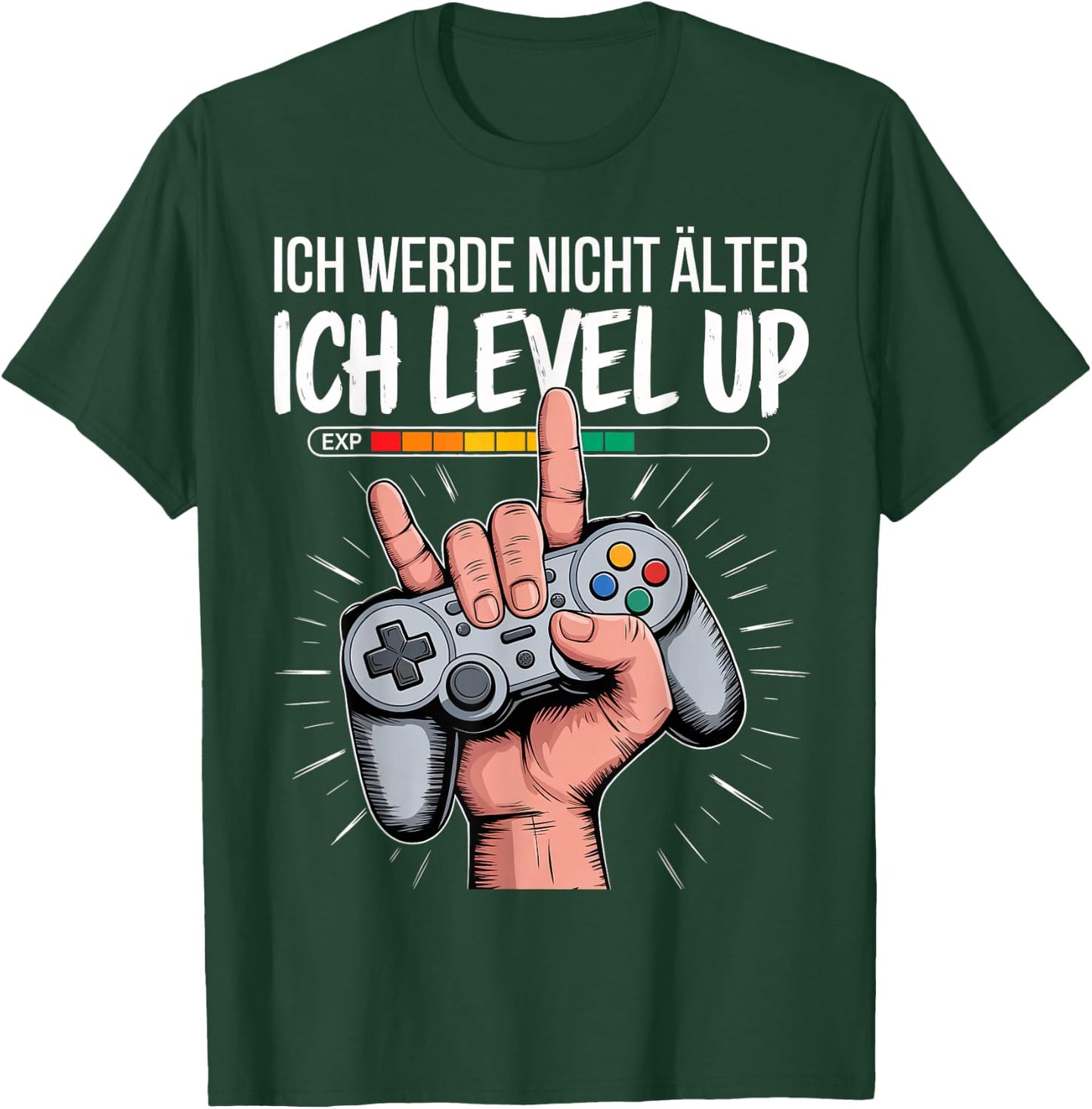 Gaming Console Gamer Video Game Gamer Birthday Gift , black T-Shirt - T-Shirt | Forest