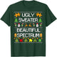 Autism Awareness Puzzle Ugly Sweater Xmas Beautiful Spectrum T-Shirt - T-Shirt | Forest
