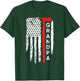 Proud Grandpa Thin Red Line Firefighter Axe American Flag Girls Kids Men T-Shirt - T-Shirt | Forest