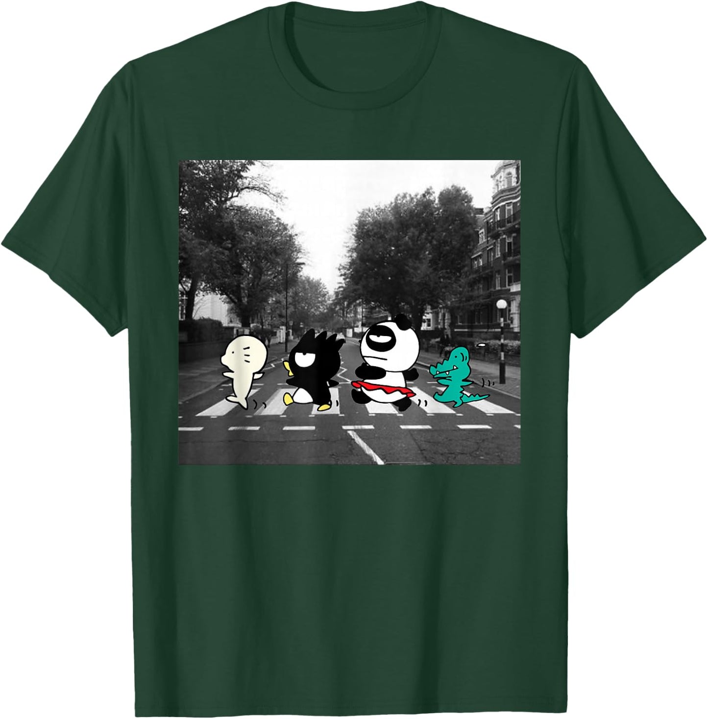 Badtz - Maru Crosswalk T-Shirt - T-Shirt | Forest