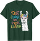 Test Day No Problem Llama Teacher Testing Day Girls Boys T-Shirt - T-Shirt | Forest
