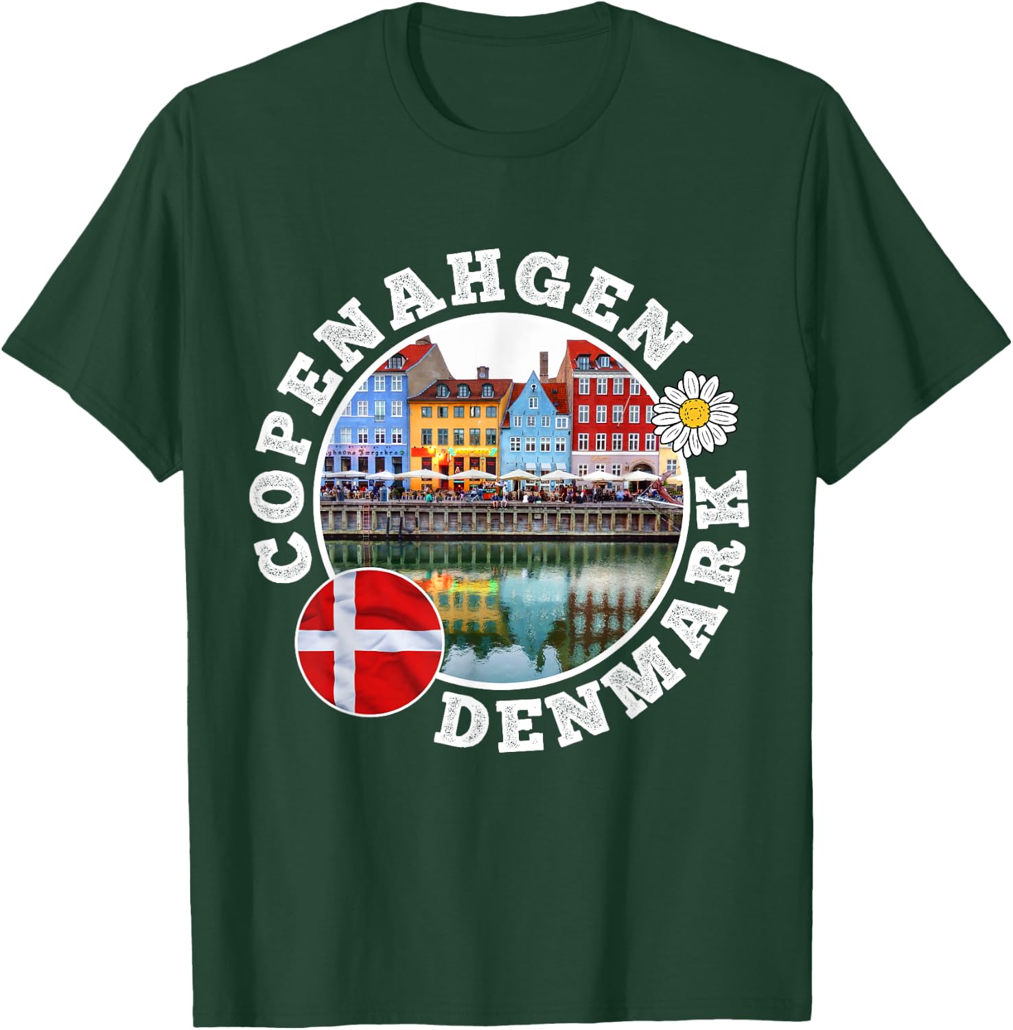 Copenhagen Denmark / Copenhagen T-Shirt - T-Shirt | Forest