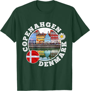 Copenhagen Denmark / Copenhagen T-Shirt - T-Shirt | Forest