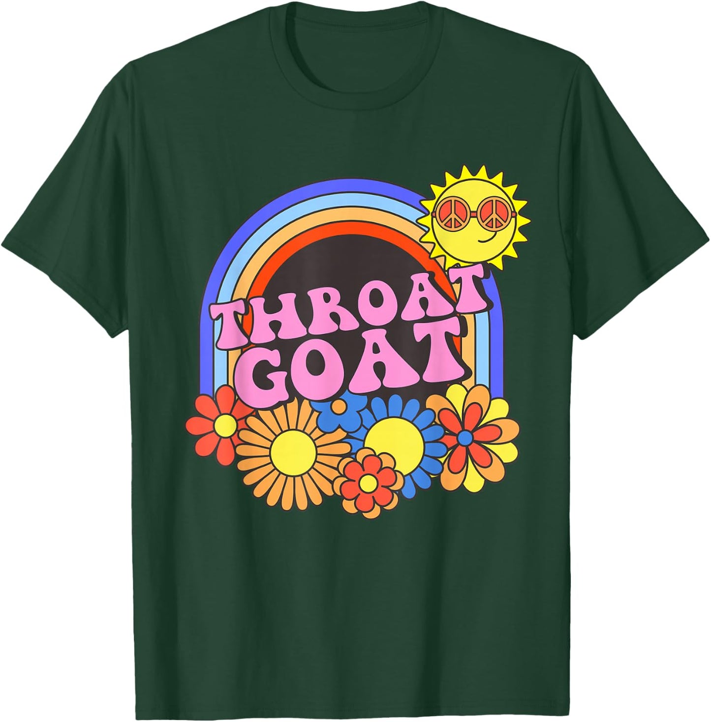 Inappropriate Throat Goat Embarrassing Adult Humor T-Shirt - T-Shirt | Forest