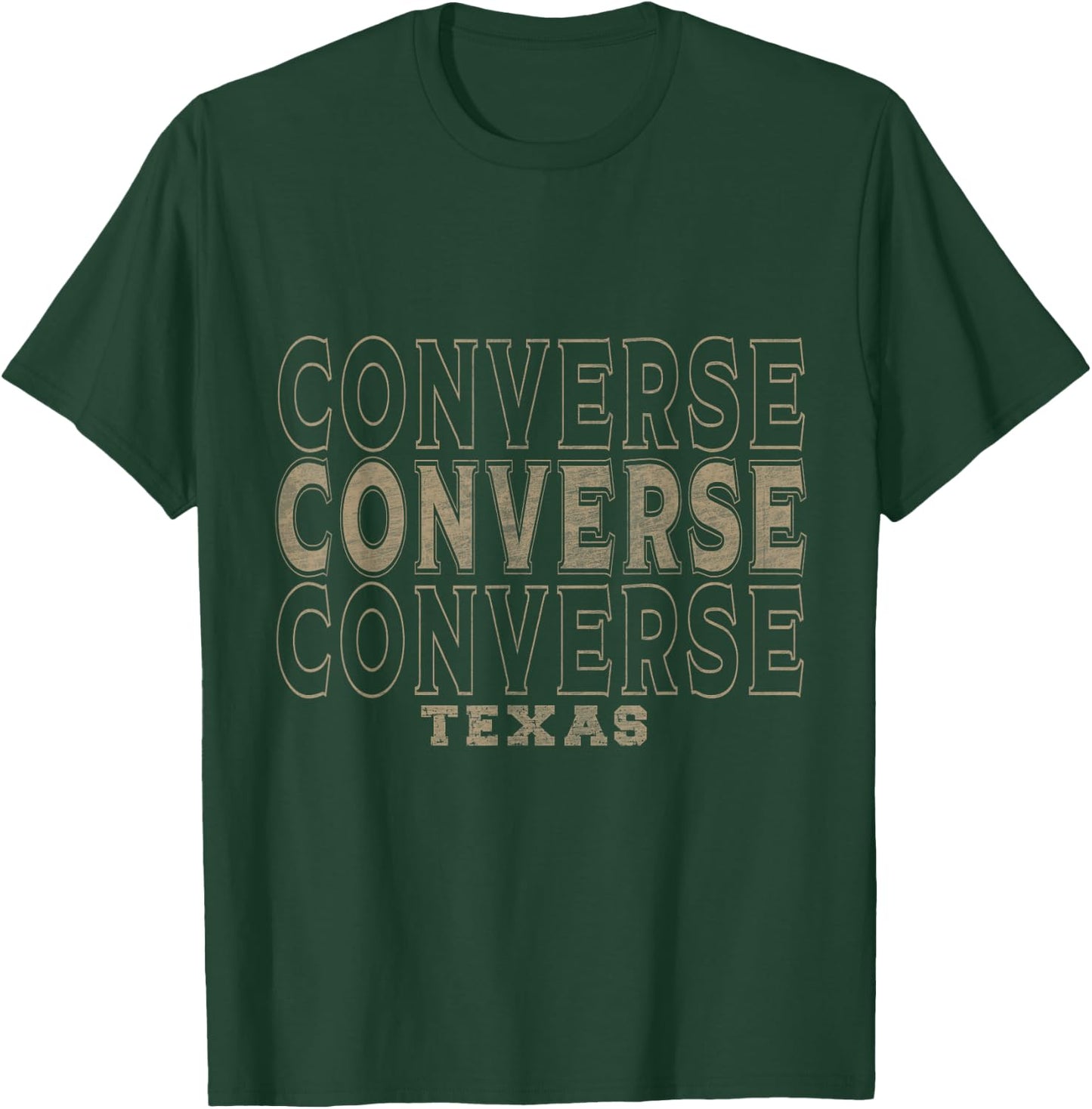 Converse Texas Vintage , Black, S T-Shirt - T-Shirt | Forest