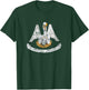 Retro Louisiana Flag Souvenir T-Shirt - T-Shirt | Forest